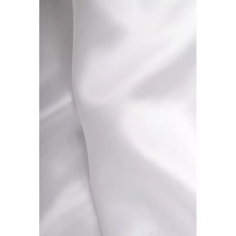 White Charmeuse Silk Fabric