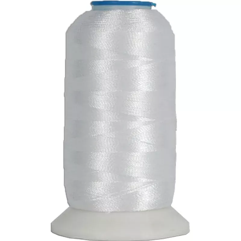 White Embroidery Thread No. 101 – 1000 Meters Machine Embroidery Polyester Thread
