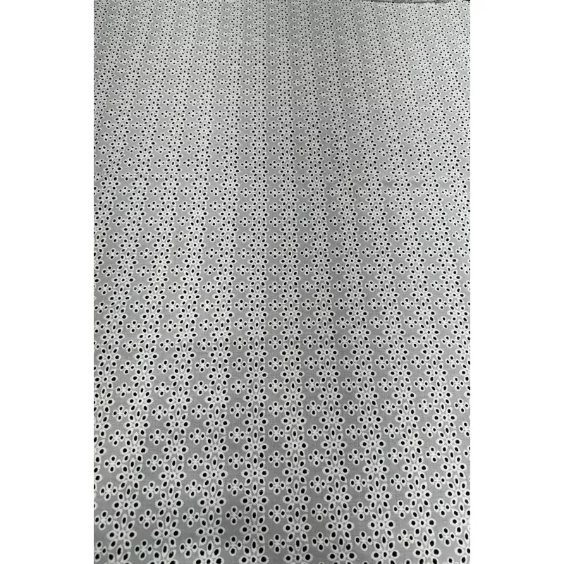 White Floral Lace Fabric