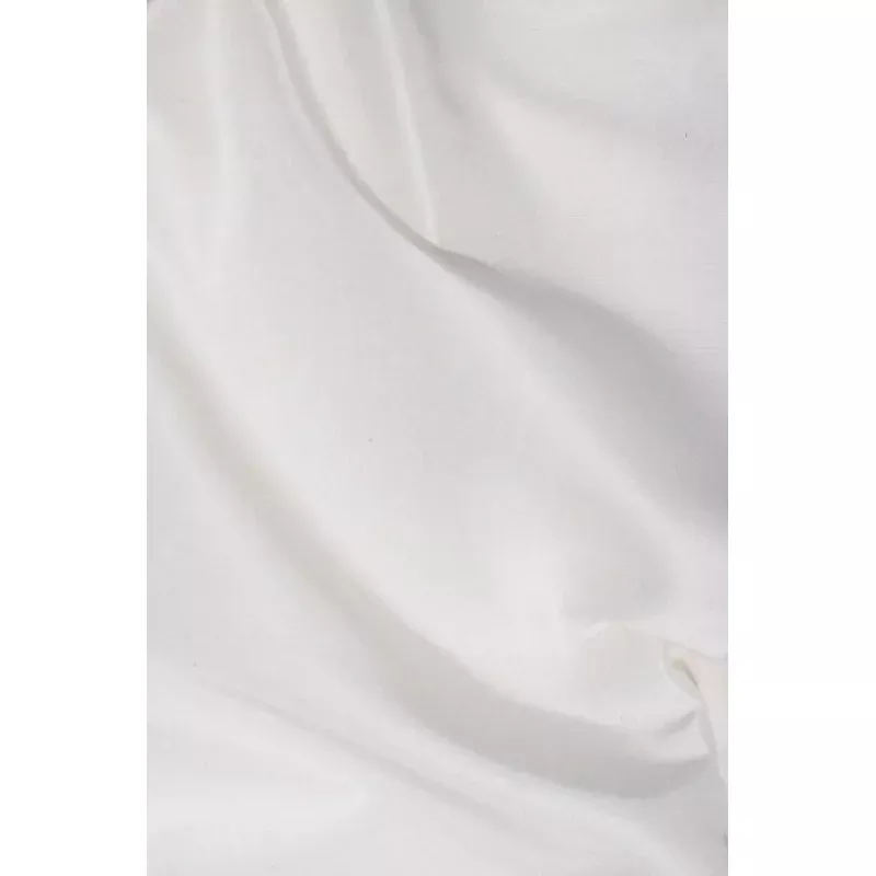 White Heavy Taffeta Silk Fabric