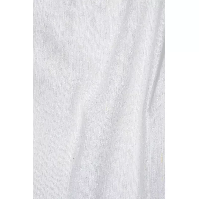 White Katan Matka Silk Fabric