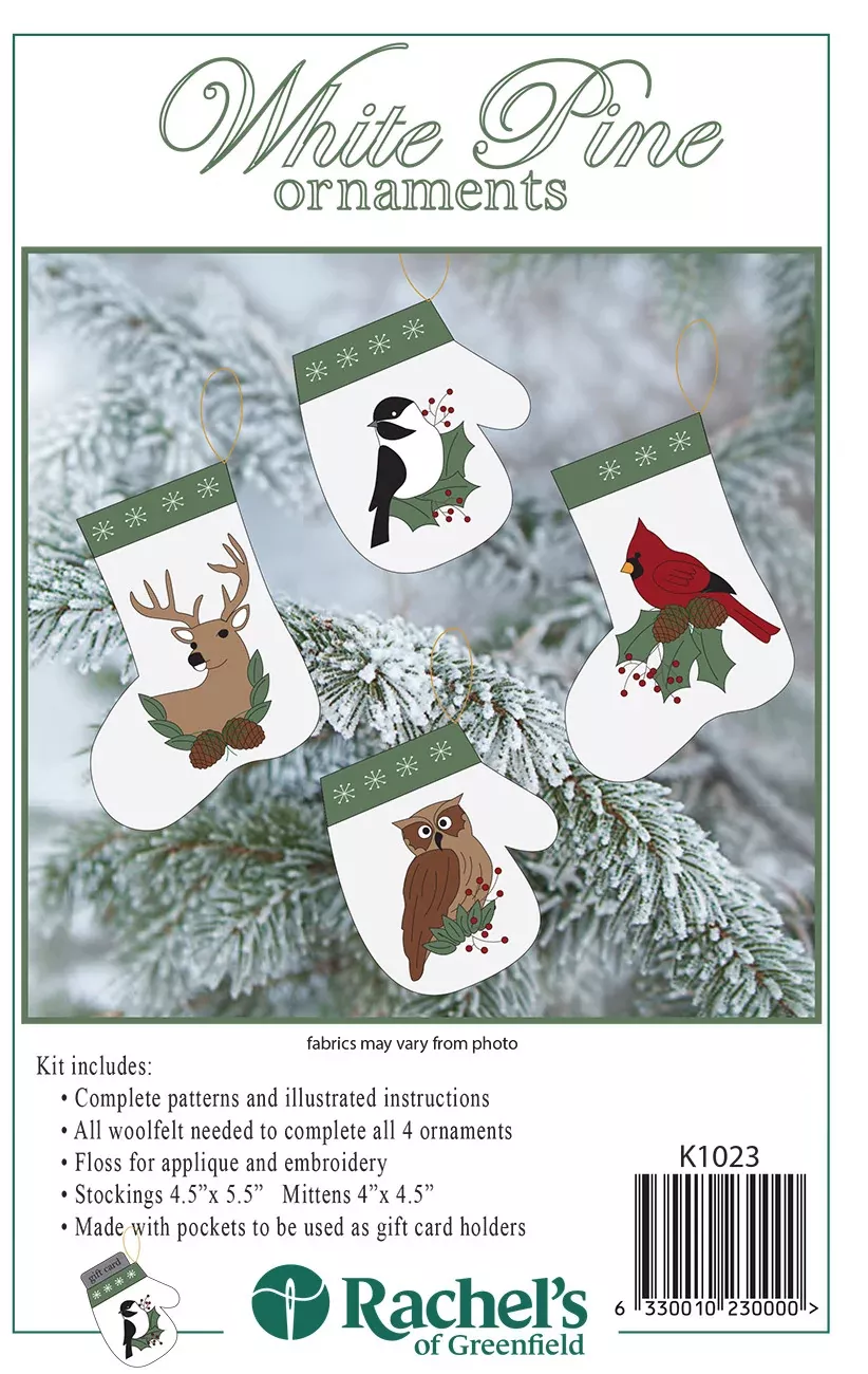 White Pine Ornaments Kit