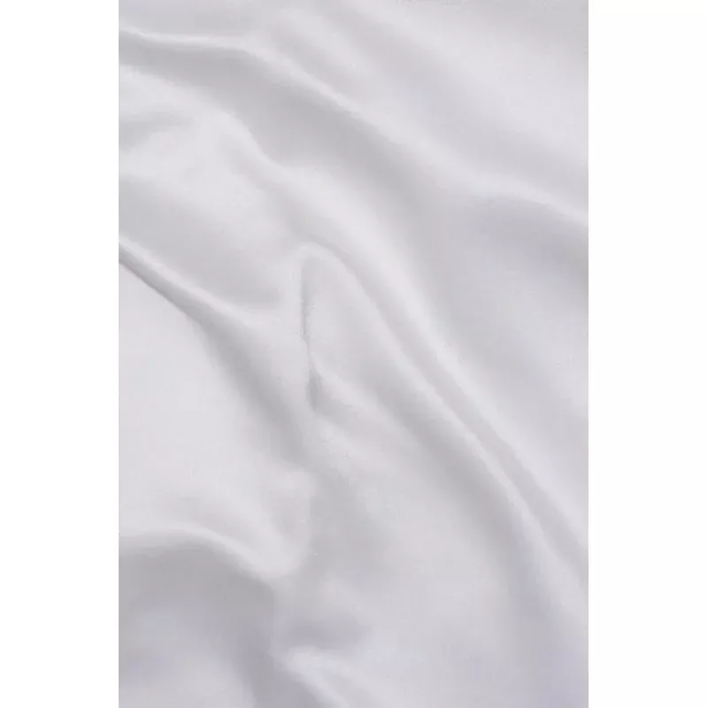 White Silk Duchess Satin Fabric