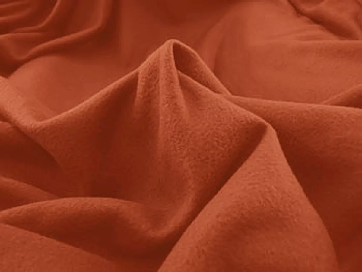 Wholesale Anti Pill Polar Fleece - Rust - 12 yds
