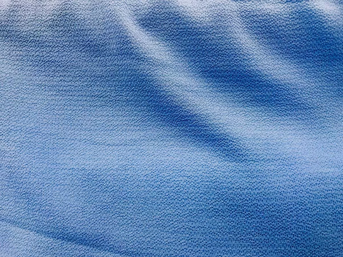 Wholesale Bubble Crepe Georgette Fabric - Indigo 25 yards