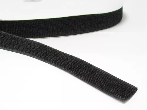 Wholesale Elastic Knitted Loop - 1" Black27.5 yard