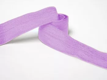 Wholesale Fold Over Elastic - Lavender #7- 5/8" wide 5 yard roll