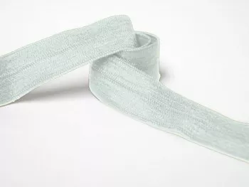 Wholesale Fold Over Elastic - Pastel Blue #40- 5/8" wide 5 yard roll
