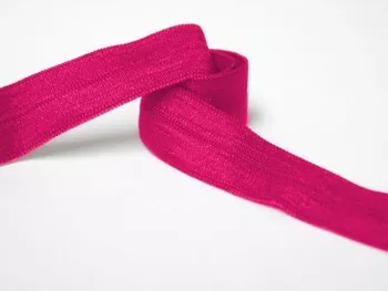 Wholesale Fold Over Elastic - Raspberry #29- 5/8" wide 5 yard roll