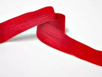 Wholesale Fold Over Elastic - Red #43- 5/8" wide 5 yard roll