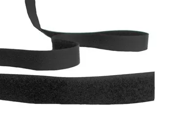 Wholesale Hook & Loop - Loop Side "Sew-On" - Black, 1", 27.5 yards