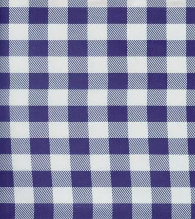 Wholesale Oilcloth - Picnic Check Blue 12yds