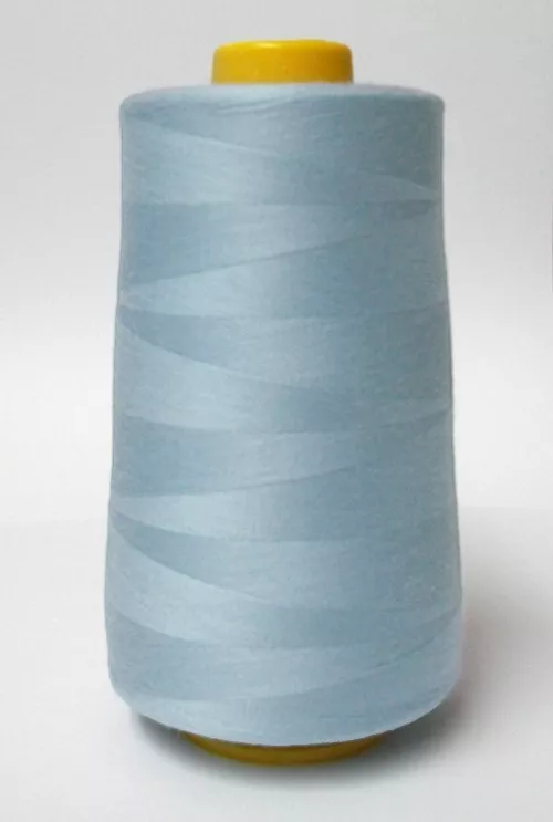 Wholesale Serger Cone Thread - Light Blue 780-50 spools per case - 4000yds per spool