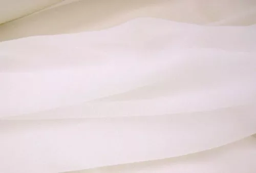 Wholesale Silk Chiffon - Diamond White 15 yards