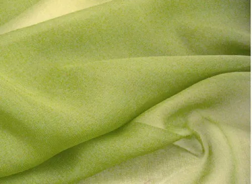 Wholesale Silk Chiffon - Light Olive Green 15 yards