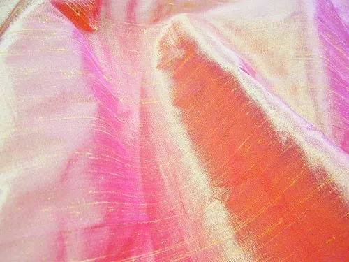 Wholesale Silk Dupioni Fabric - Blossom15 yards
