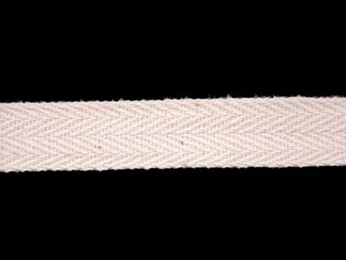 Wholesale Twill Tape - 1/2" Cotton Natural, 250 yds