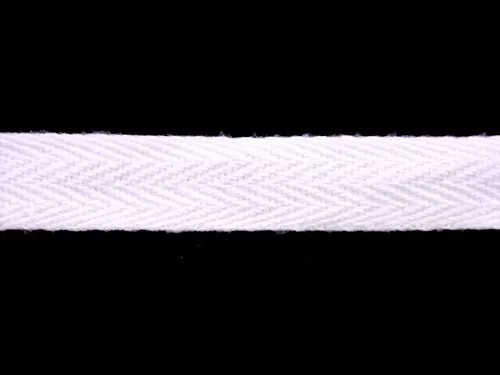 Wholesale Twill Tape - 1/2" Cotton White, 300 yds