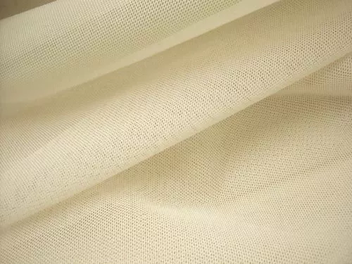 Wholesale Vera Sheer Stretch Mesh - Ivory - 25yds