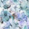 Wide Back, Teal Multi Watercolor, 108"