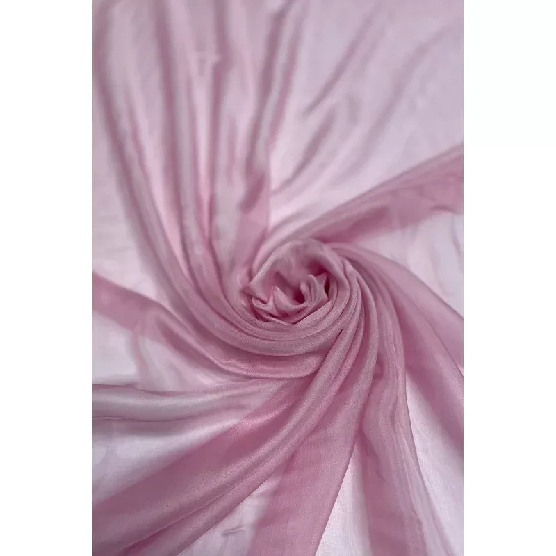 Wild Rose Silk Chiffon