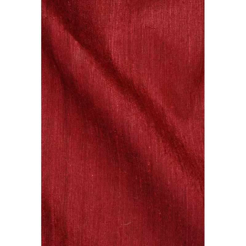 Wine Katan Matka Silk Fabric