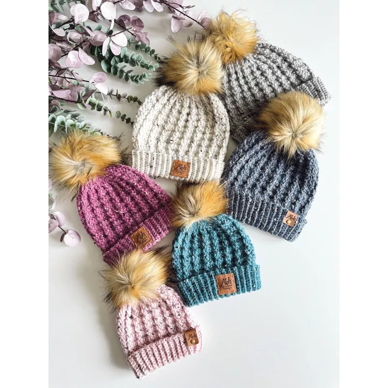 Winter Wonder Cable Crochet Hat