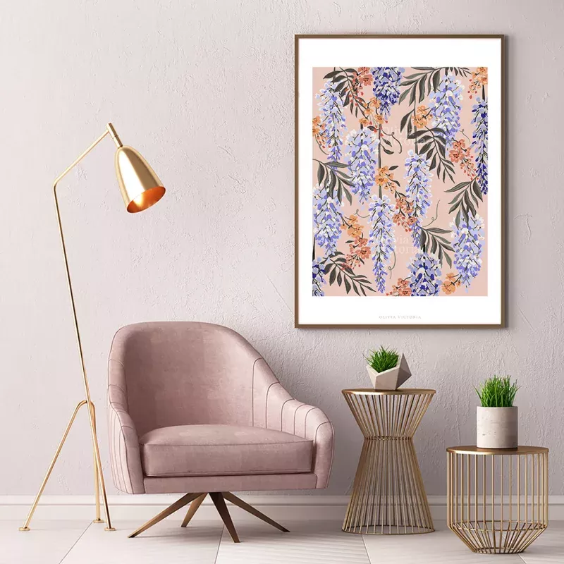 The Wisteria Gicle Print