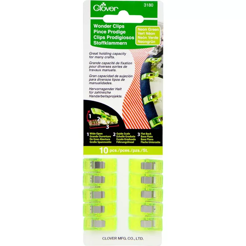 Wonder Clips – Neon Green