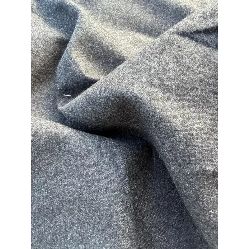 WOOL EDIT 003 anthracite wool serge foul