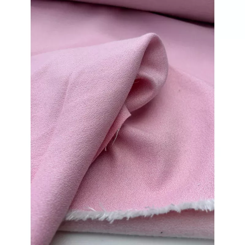 WOOL EDIT 028 Barbie pink crpe with wool
