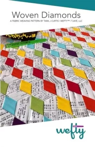 Woven Diamonds Pattern WEFTY 603784192413 - Quilt in a Day Patterns