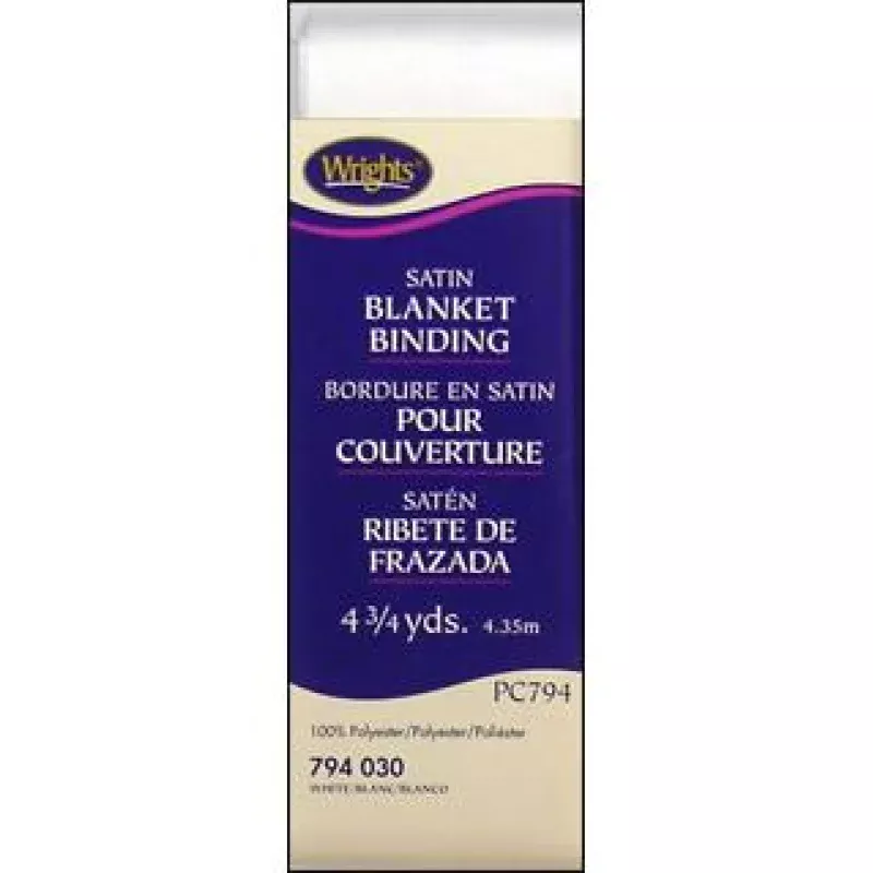 Wrights Satin Blanket Binding 4.75yd