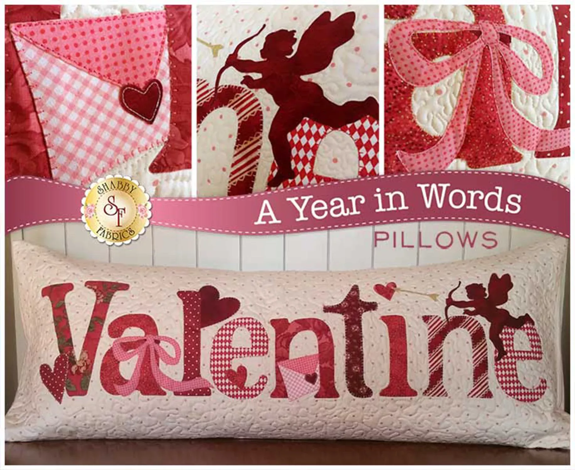 A Year In Words - Valentine Pillow - February