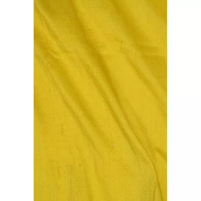 Yellow Dupioni Silk Fabric