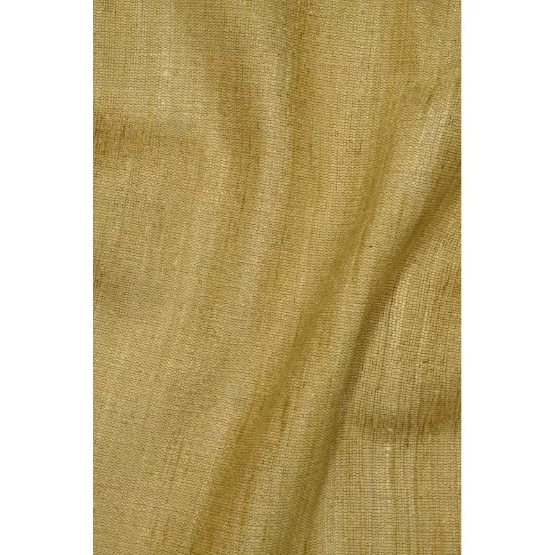Yellow Gold Katan Matka Silk Fabric