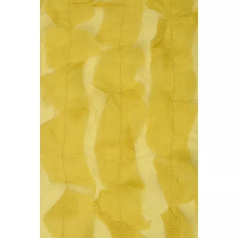 Yellow Silk Chiffon Petal 600 Fabric