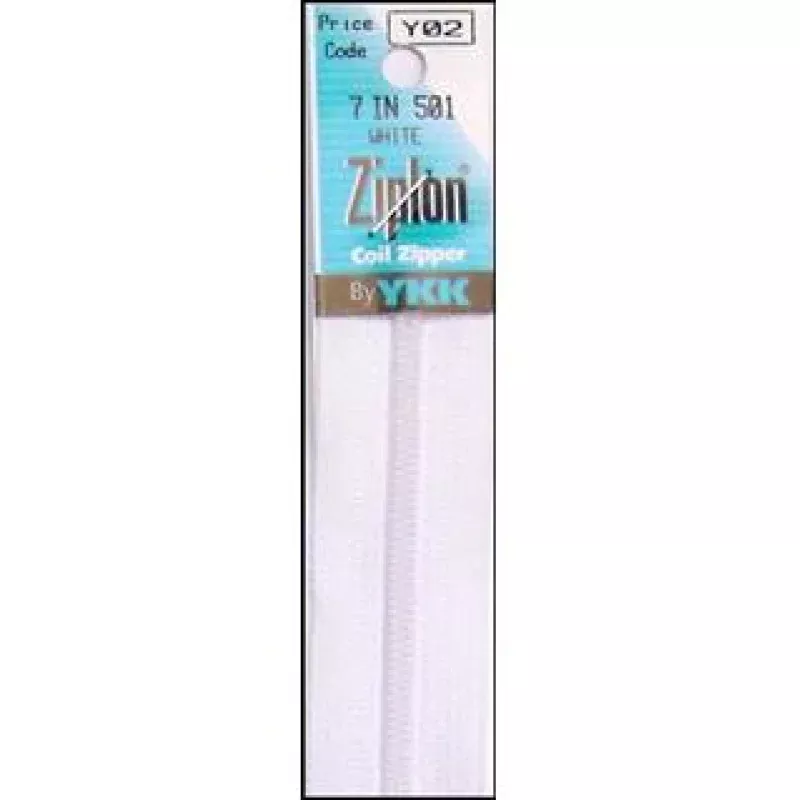 YKK Ziplon Coil Zippers 7″