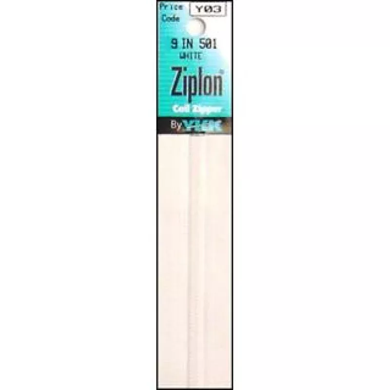 YKK Ziplon Coil Zippers 9″