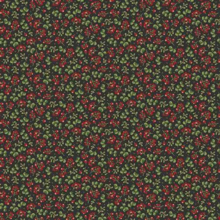 Yuletide Forest Berry Sprigs Charcoal