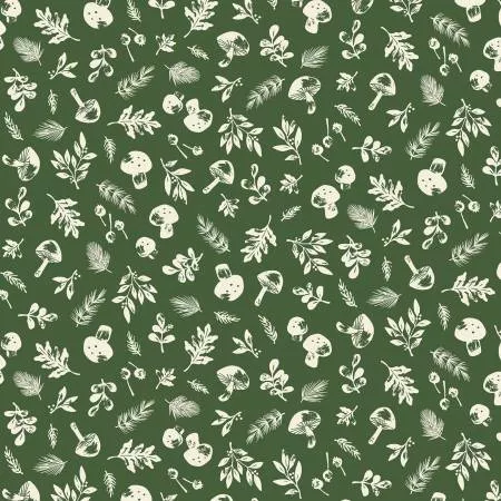Yuletide Forest Woodland Green