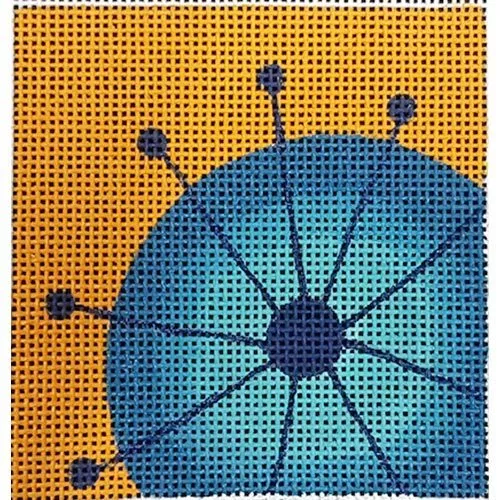 Zecca Designs – Blue Pollen Square