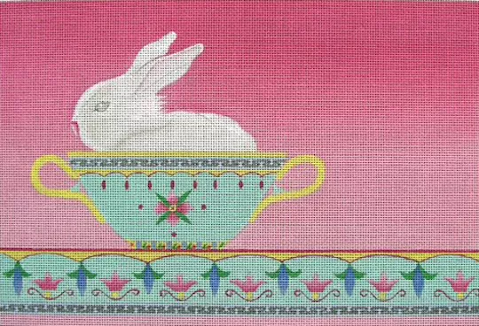 Zecca Designs – Bunny in a Soup Bowl