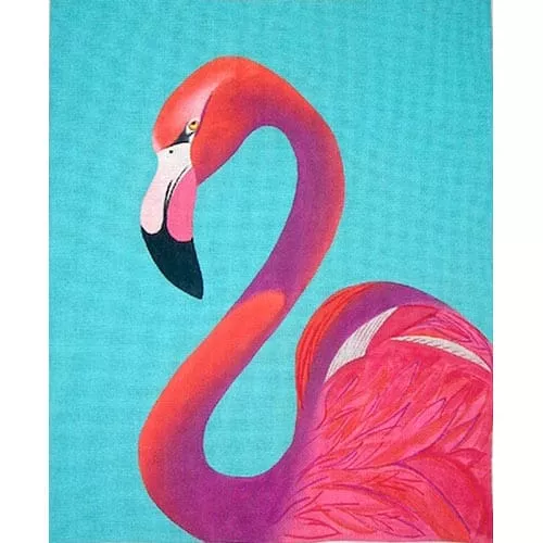 Zecca Designs – Flamingo Portrait