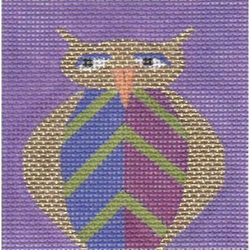 Zecca Designs – Golden Winged Owl Square