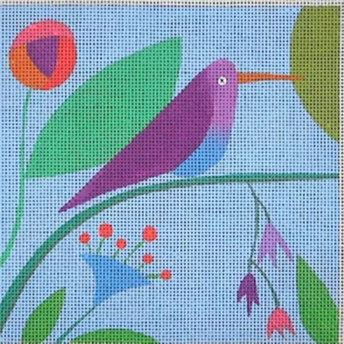 Zecca Designs – Purple Bird