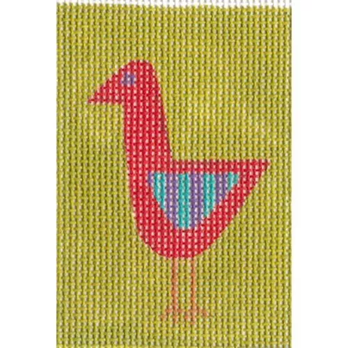 Zecca Designs – Red Bird Card Case