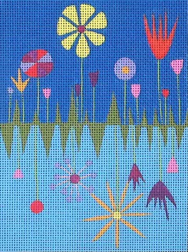 Zecca Designs – Spring Garden Needle Case