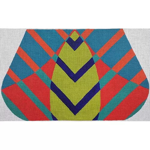 Zecca Designs – Striped Leaf Bag Panel