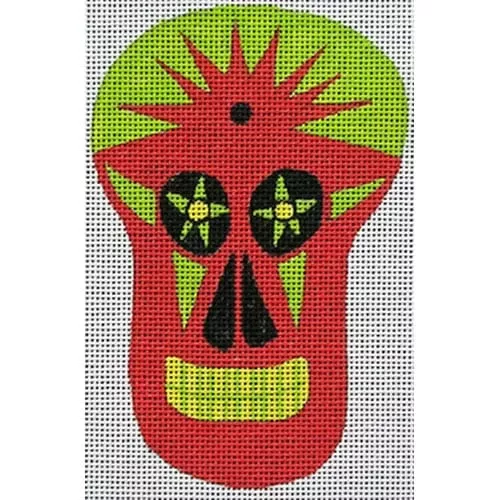 Zecca Designs – Super Hero Mini Sugar Skull Ornament
